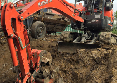 Service de mini-excavation dans Lanaudière - Imperméabilisation G.S.V à Saint-Paul