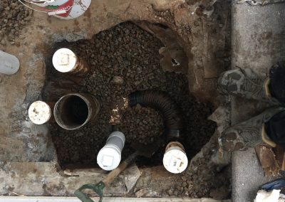 Drainage intérieur problème ocre ferreux à Mascouche (Après les travaux) - Alain Fissure à Mascouche