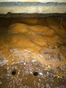Contaminations par l’ocre ferreux sous la dalle de béton intérieur à Terrebonne et ses environs - Alain Fissure à mascouche