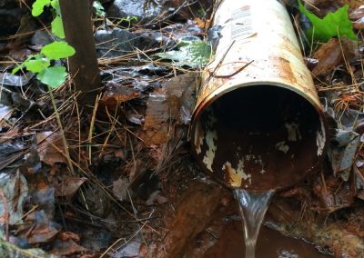 Nettoyage de système de drainage avec ocre ferreux à Terrebonne et ses environs - Alain Fissure à mascouche