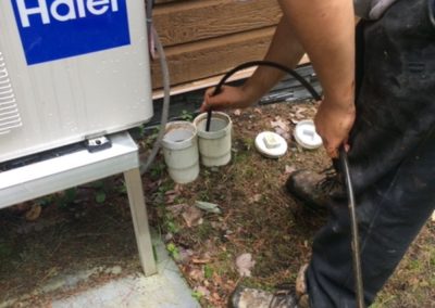 Nettoyage d’un système de drainage avec ocre ferreux à Terrebonne et ses environs - Alain Fissure à mascouche