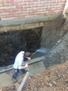 Nettoyage d’une fondation avec jet d’eau sous pression à Terrebonne et ses environs - Alain Fissure à mascouche