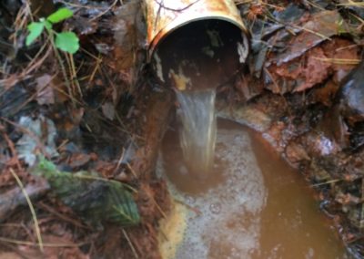 Nettoyages d’un système de drainage avec ocre ferreux à Terrebonne et ses environs - Alain Fissure à mascouche