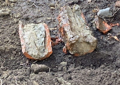 Reparation de drain Lanaudiere - Alain fissure (2)