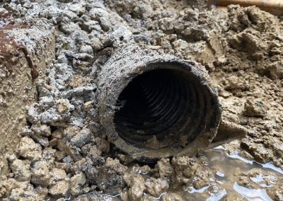 drain français à réparé - Réhabilitation de drain français sur la Rive-Nord de Montréal - Alain Fissure
