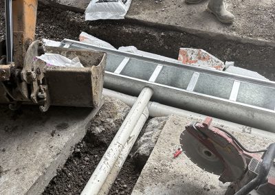 Installation de bassin de rétention eau de caniveau à Laval et ses environs - Alain Fissure