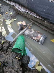 Remplacement de systeme de drainage des eaux à Mascouche - Alain Fissure