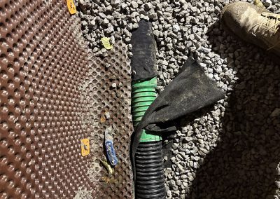 Remplacement de systeme de drainage des eaux à Terrebonne - Alain Fissure