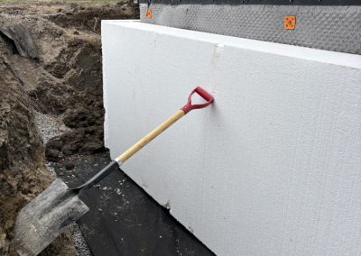 Drainage, imperméabilisation et allégement des remblais pour éviter un affaissement (3)