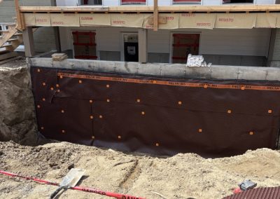 Réparation de fissure et imperméabilisation avec renforce structural