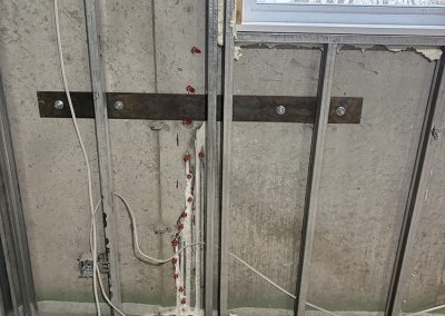 Réparation de fissures intérieur et installation de renfort à Montréal et ses environs - Alain Fissure