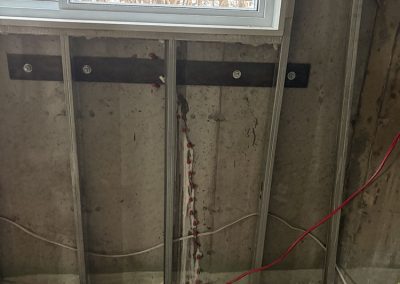Réparation de fissures intérieur et installation de renfort dans les alentours de Montréal - Alain Fissure