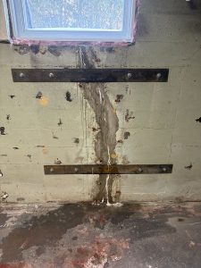 Injection de fissure majeure avec renfort en acier - Alain Fissure